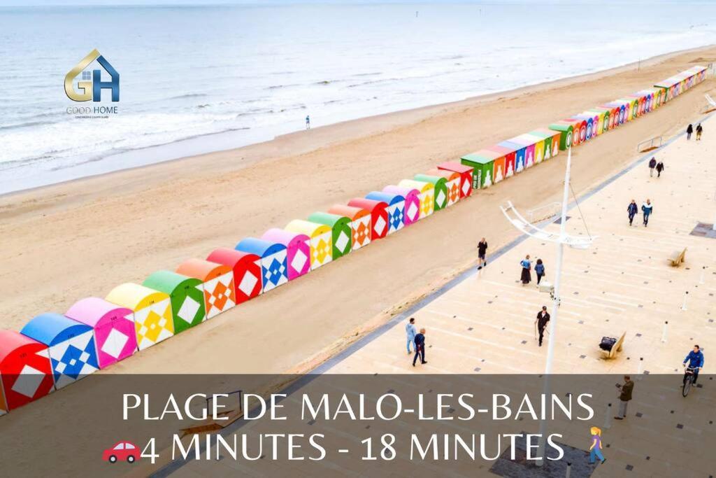 *L'Ecrin De Ronsard*Plage & Centre-Ville 敦刻尔克 外观 照片
